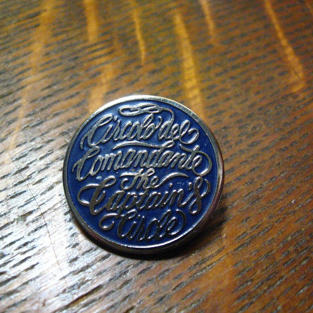 🌊 The Captain's Circle Princess Cruises Lapel Pin